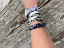 The “mini” wampum tile bracelet