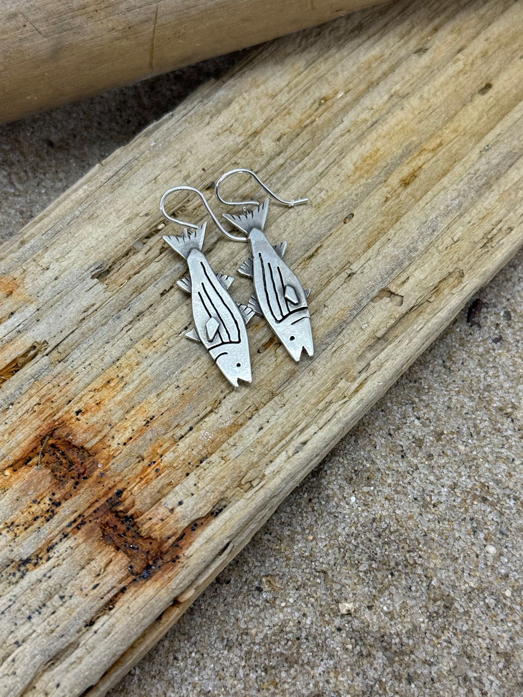 Striped Bass earrings