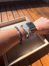 Tube and bead quahog bracelet