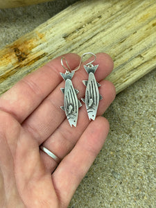 Striped Bass earrings