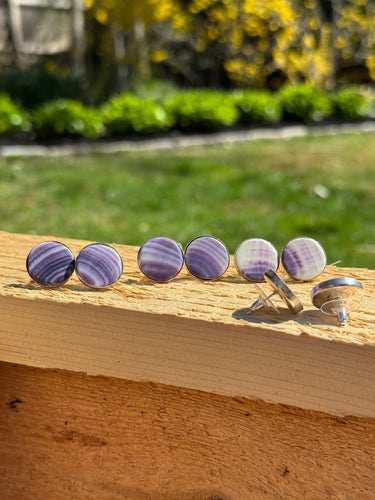 Large silver studs