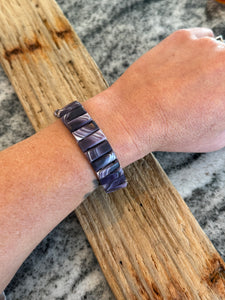 Mini 24 tile wampum bracelet