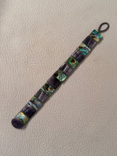 Wampum abalone tile bracelet