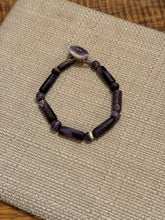 Wampum bracelet tube and bead