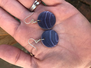 Wampum Circle earrings